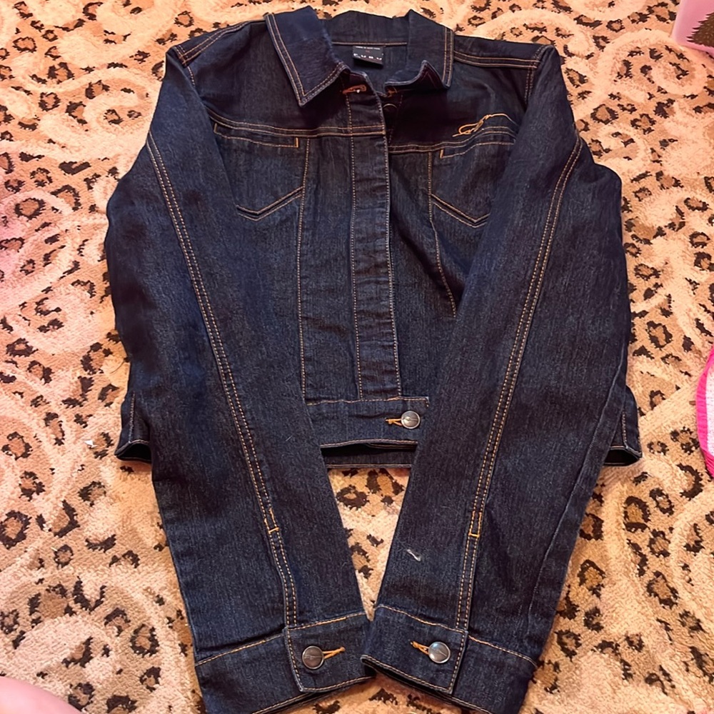fubu jean jacket